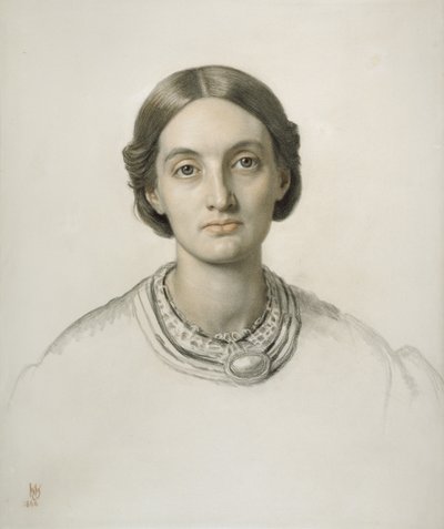 Fanny Holman Hunt door William Holman Hunt