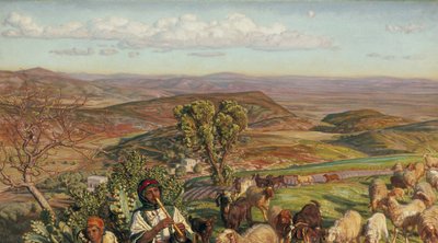 Vlakte van Esdraelon vanaf de Hoogten boven Nazareth, 19e eeuw door William Holman Hunt