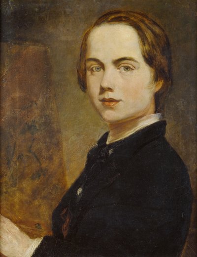 Zelfportret op de Leeftijd van 14, 1841 door William Holman Hunt