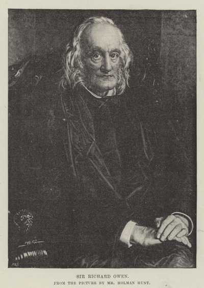 Sir Richard Owen door William Holman Hunt