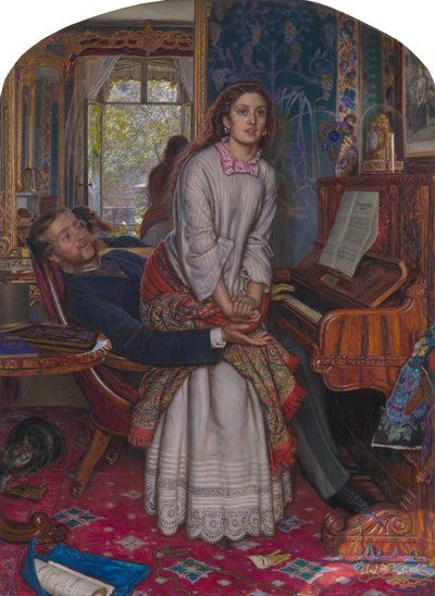 Het ontwakende geweten door William Holman Hunt