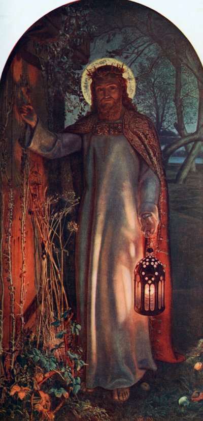 Het licht van de wereld door William Holman Hunt