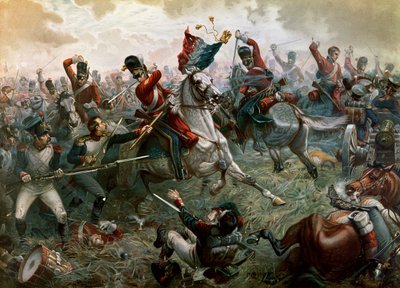 Slag bij Waterloo, 18 juni 1815, 1898 door William Holmes Sullivan