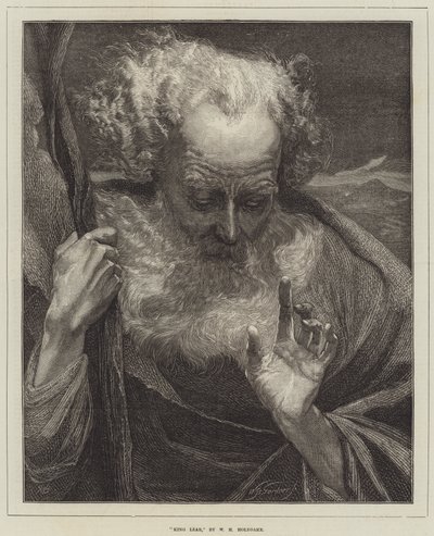 Koning Lear door William Holyoake