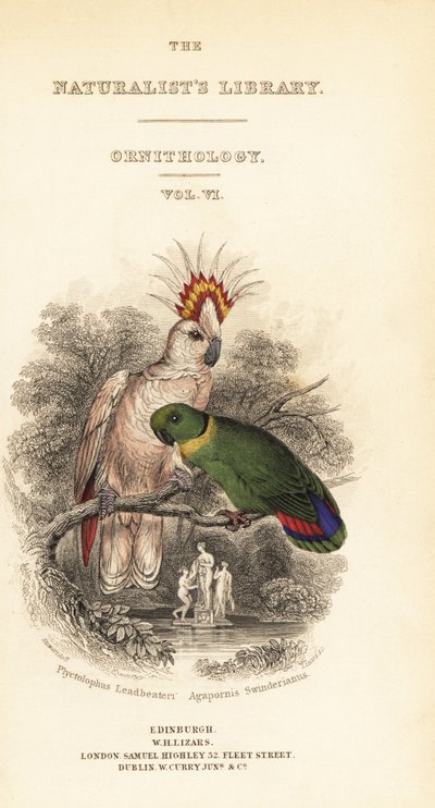 Titelpagina met vignette van Major Mitchell