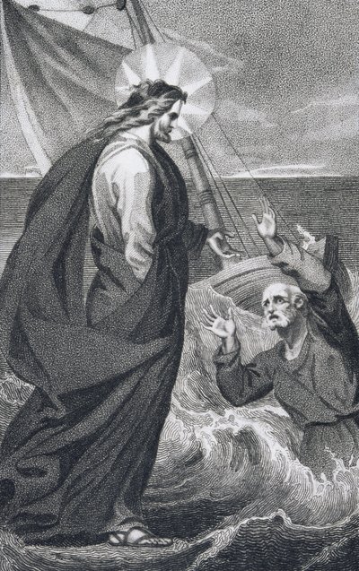 Christus Berispt Petrus, uit 