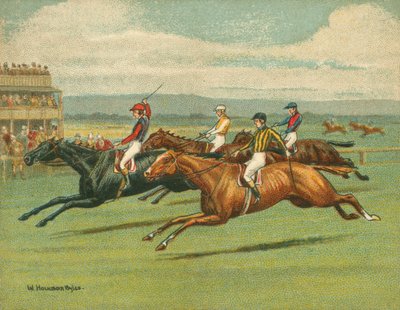 Historische en Moderne Races, Vlakke Races, Paard door William Hounsom Byles