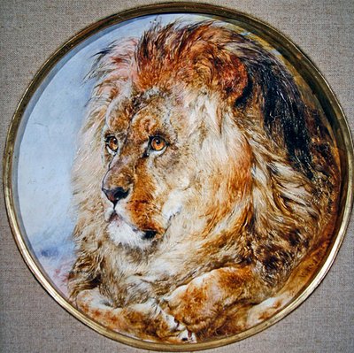 Portret van een Leeuw door William Huggins