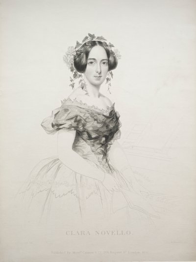 Clara Novello door William Humphreys