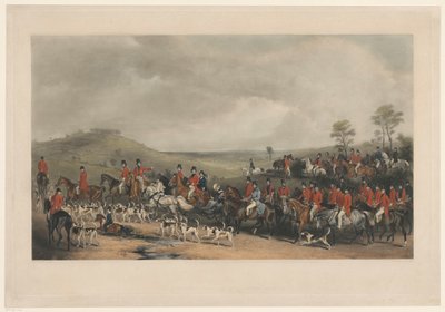 The Melton Hunt naar J. Grant door William Humphrys