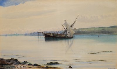 Tayport vanuit Dundee door William J. Renny