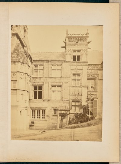 Kasteel van Fontaine-Henri door William J. Stillman
