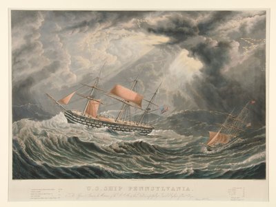 U.S. Ship Pennsylvania door William James Bennett