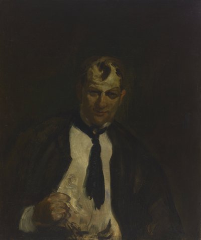 George Benjamin Luks, 1899 door William James Glackens