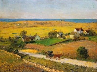 New England Landschappen door William James Glackens