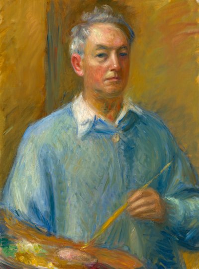 William Glackens Zelfportret door William James Glackens