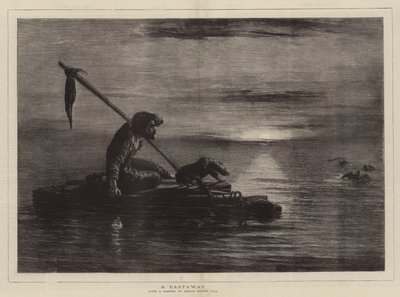 Een schipbreukeling door William James Linton