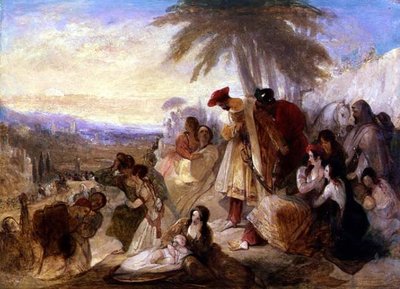Byron treurt door William James Muller