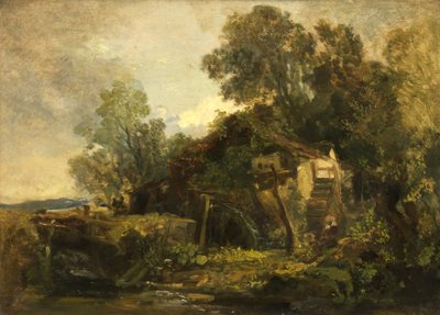 Molen in Mells, Somerset door William James Muller