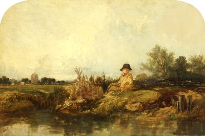 Op de Medway, mogelijk 1841 door William James Muller