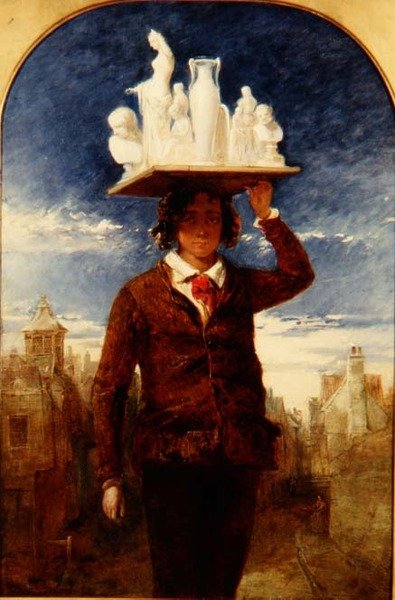 De beeldverkoper door William James Muller