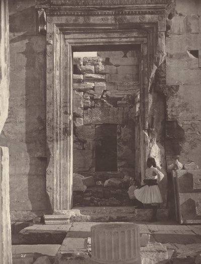 De Akropolis van Athene, plaat 21 door William James Stillman