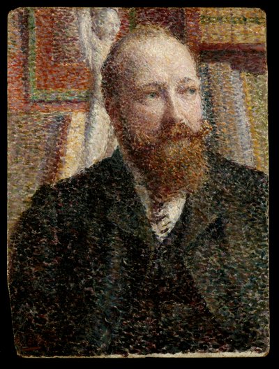 Portret van Alfred Verhaeren ca. 1890 door William Jelley