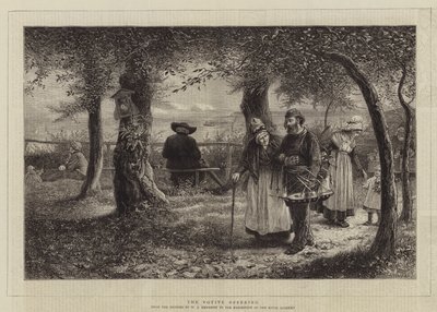 Het votiefoffer door William John Hennessy