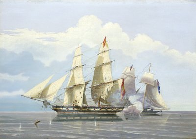 De verovering van het Spaanse slavenschip 