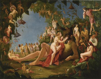 Een Midzomernachtsdroom, ca. 1846 door William John Montaigne