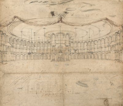 Ontwerp voor de Rotunda, Ranelagh Gardens door William John Newton