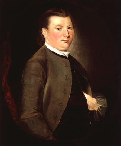 Portret van David Gardiner Jr, c.1762-63 door William Johnston