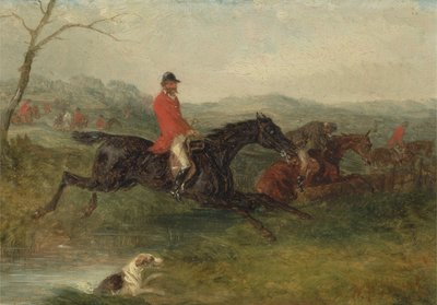 Vossenjacht: Een Beek Oversteken door William Joseph Shayer