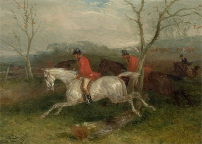 Vossenjacht: Naar een Hek (Volle Kreet) door William Joseph Shayer