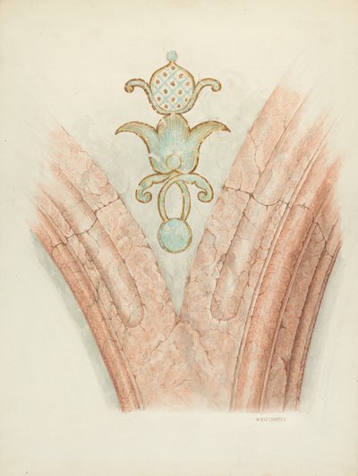 Plafonddecoratie door William Kieckhofel