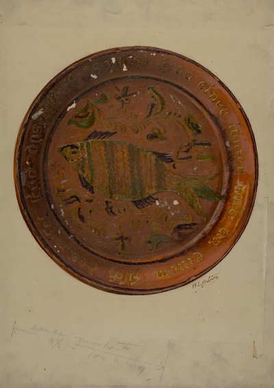 Pa. Duitse Schotel, ca. 1938 door William L Antrim