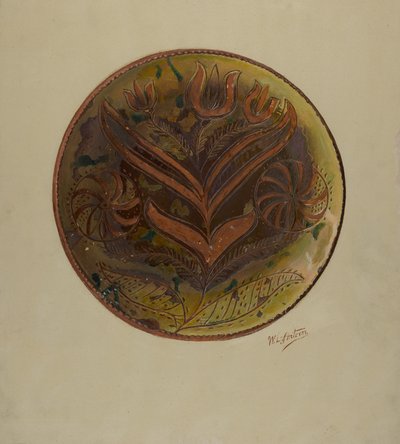 Pa. Duitse Plaat, ca. 1937 door William L Antrim