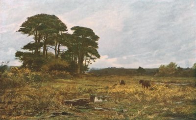 Winterse Mars, 1885, ca. 1930 door William Lamb Picknell
