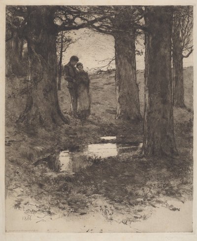 Een Avondwandeling door William Langson Lathrop