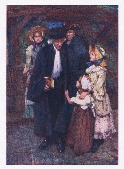 Zelfs kinderen volgden met innemende listen, en plukten aan zijn gewaad om de glimlach van de goede man te delen door William Lee Hankey