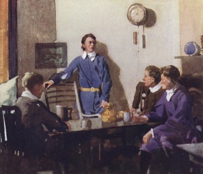 Illustratie voor De Volmaakte Visser door Izaak Walton door William Lee Hankey