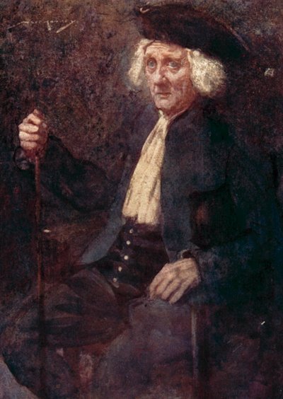 Illustratie voor Het Verlaten Dorp door Oliver Goldsmith door William Lee Hankey