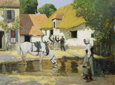 La Basse-Cour door William Lee Hankey
