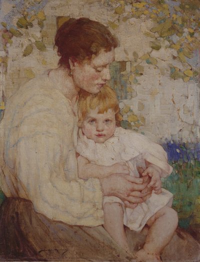 Moeder en Kind door William Lee Hankey