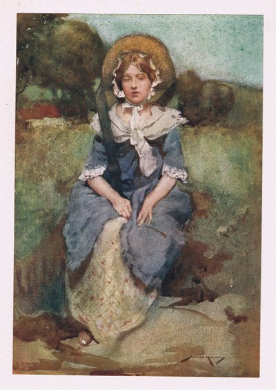 Veracht elke geleende charme die kleding biedt, deelt nu met kunst de triomf van haar ogen door William Lee Hankey