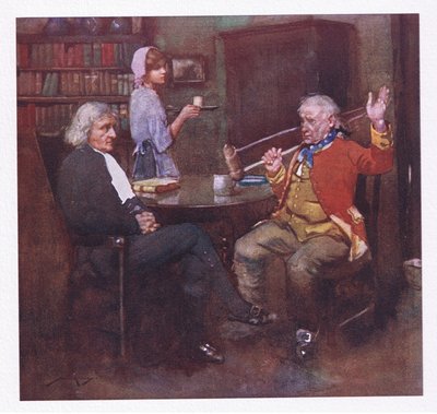 Huilde over zijn wonden, of verhalen van verdriet gedaan, schouderde zijn kruk en toonde hoe velden werden gewonnen door William Lee Hankey