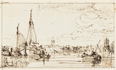 Op de Theems door William Leighton Leitch