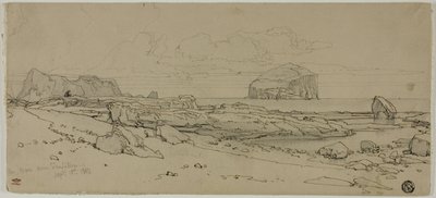 De Bars van Tantallon, Schotland door William Leighton Leitch