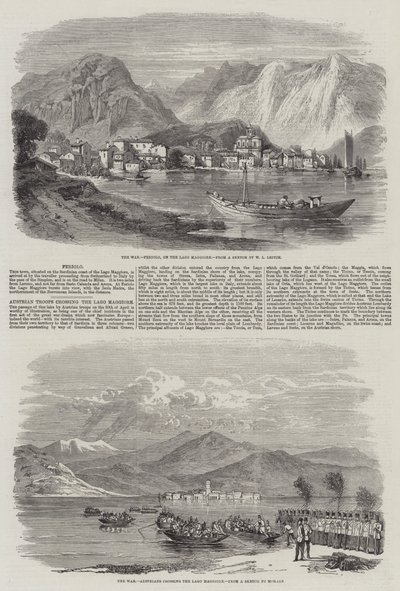De oorlog in Italië door William Leighton Leitch