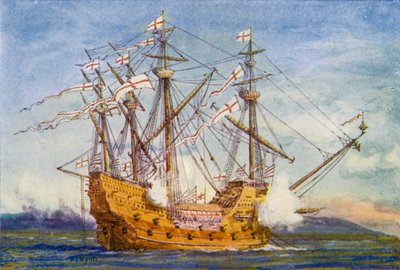 De "Grace De Dieu" door William Lionel (after) Wyllie